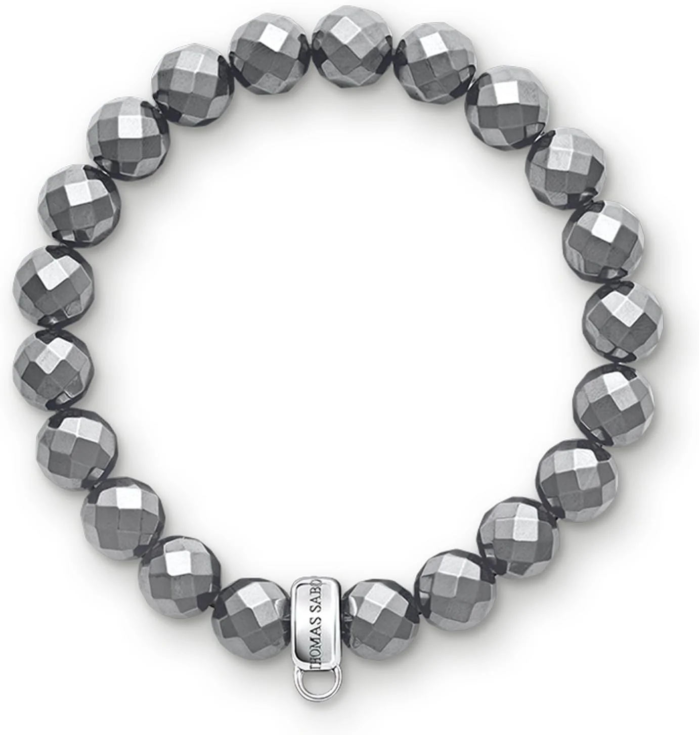 Thomas sabo - Thomas bloqueo x0187-064-11-l pulsera hematita rek, talla l 17,5 cm/9 mm