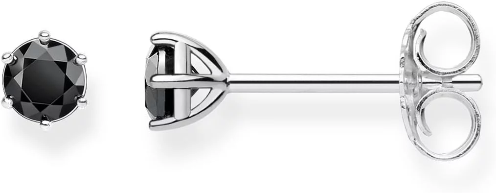 Thomas Sabo Damen Ohrringe Ohrstecker Weißer Stein 925 Sterling Silber H1965-051-14
