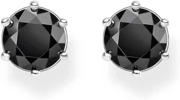 Thomas Sabo Damen Ohrringe Ohrstecker Weißer Stein 925 Sterling Silber H1965-051-14 - Imagen 2
