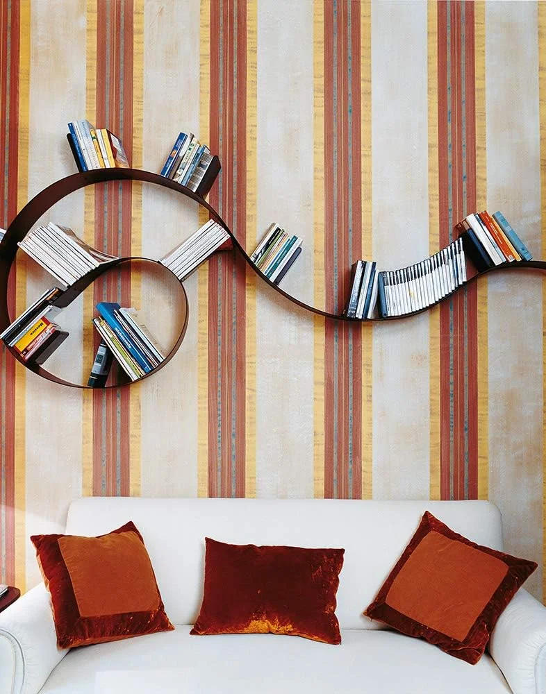 Kartell 0800303 Bookworm Libreria Pequena, 7 sujetalibros, PVC, Blanco, 320 x 20 x 19 cm - Imagen 7