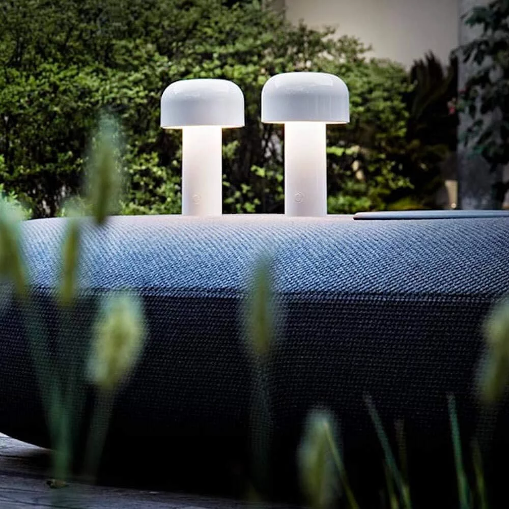 Flos Bellhop Battery, policarbonato, blanco, 12,5 x 21 cm - Imagen 4