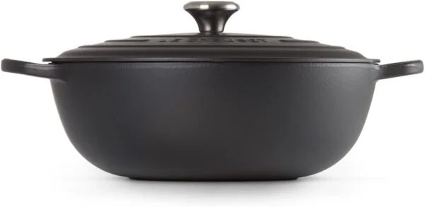 Le Creuset Marmita de hierro fundido, diámetro 32 cm, 7 L, Negro Mate, 21114320000430