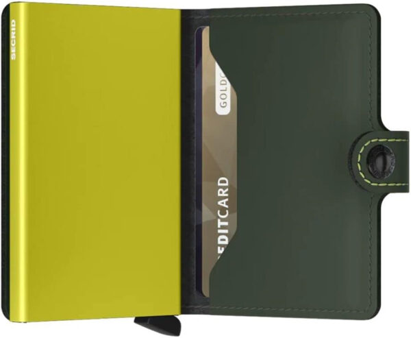 Secrid Miniwallet Green & Lime Talla Única Unisex Adultos - Imagen 3