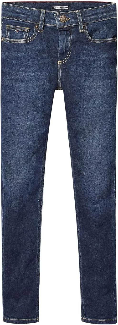 Tommy Hilfiger Boys Scanton Slim Nyds Vaqueros para Niños - Imagen 2