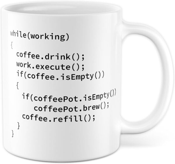 Pagma Druck Taza de informática, taza de código, regalo informático, divertido, programador, taza de depuración con texto en alemán