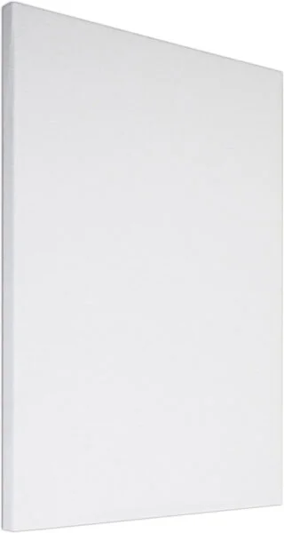 Marco con Lienzo para PITTORI, Madera de Abeto/algodón, Blanco, 100 x 50 x 1.7 cm