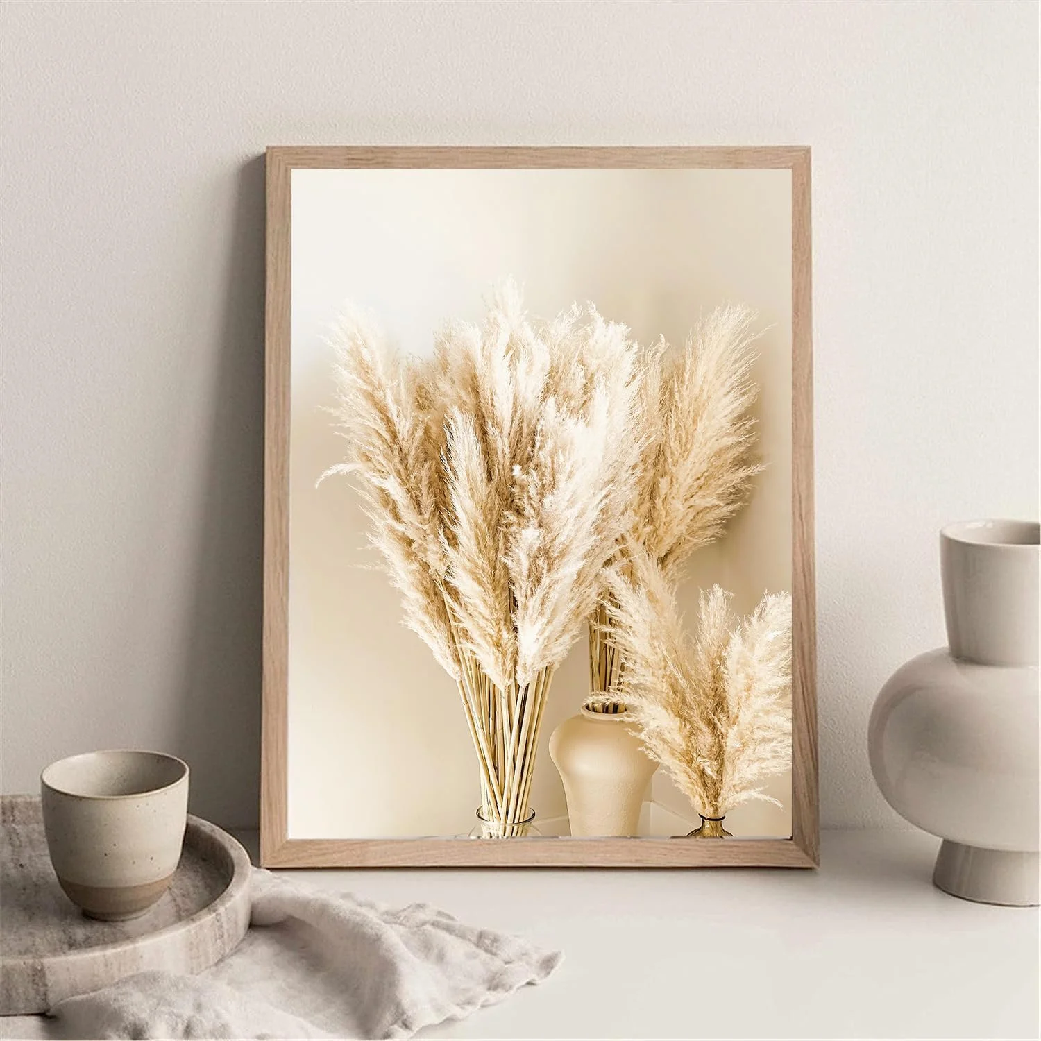 SWECOMZE Juego de 3 pósteres para salón, fotos decorativas para dormitorio, puesta de sol, playa, elegantes murales, sin marco (50 x 70 cm) - Imagen 3