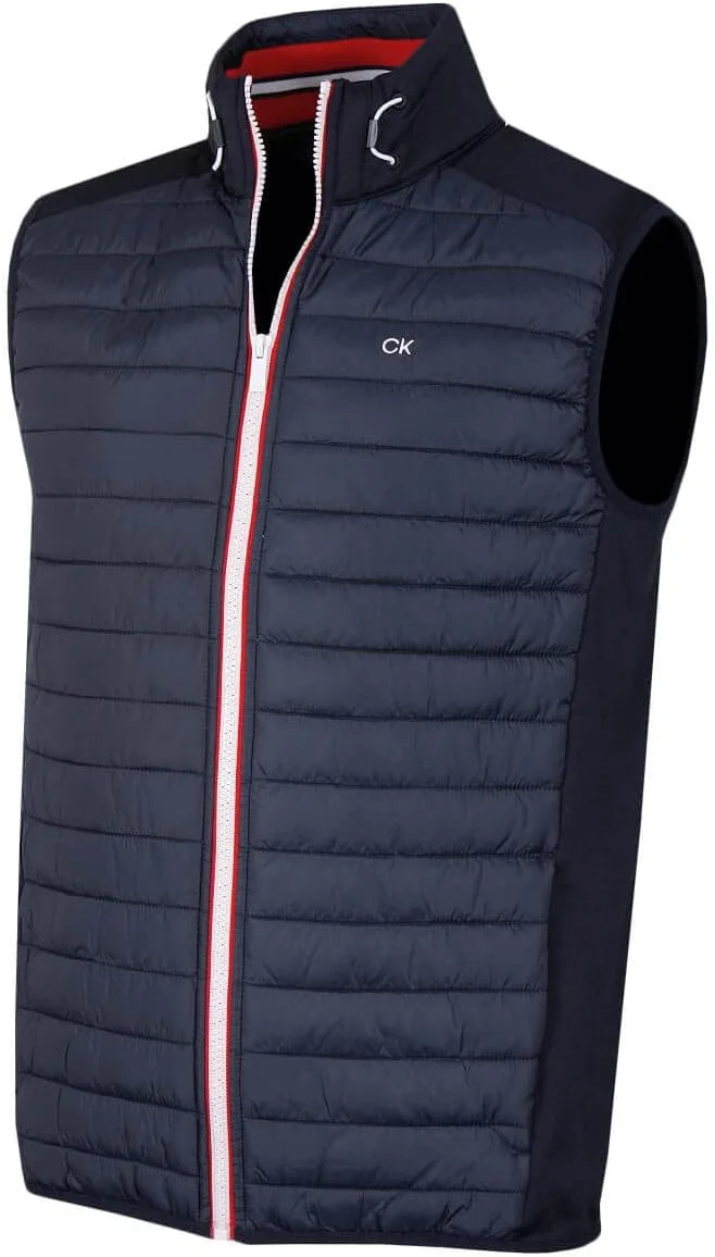Calvin Klein Hombre Hybrid Aisle Bodywarmer Golf Gilet