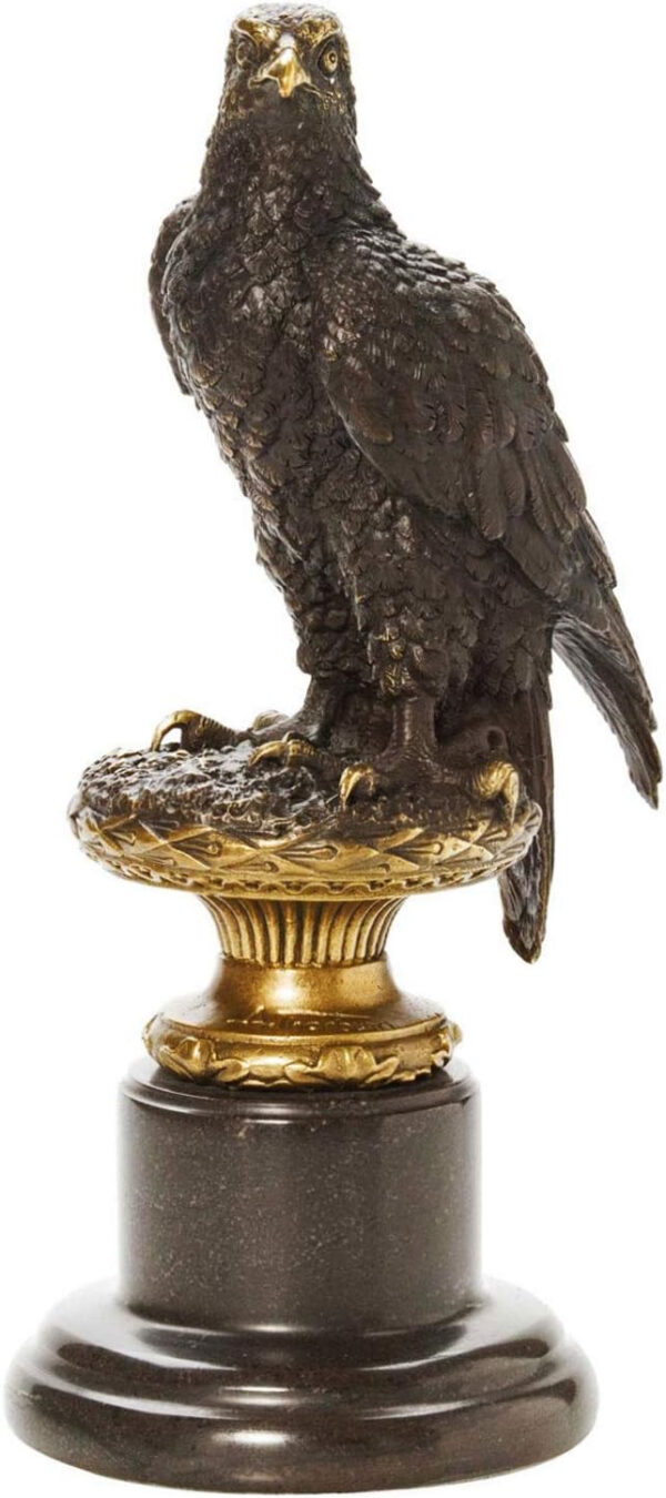 Escultura Estilo Antiguo - Águila - Bronce - 31 cm, 3,4 kg