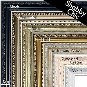 Shabby Chic frame colors available