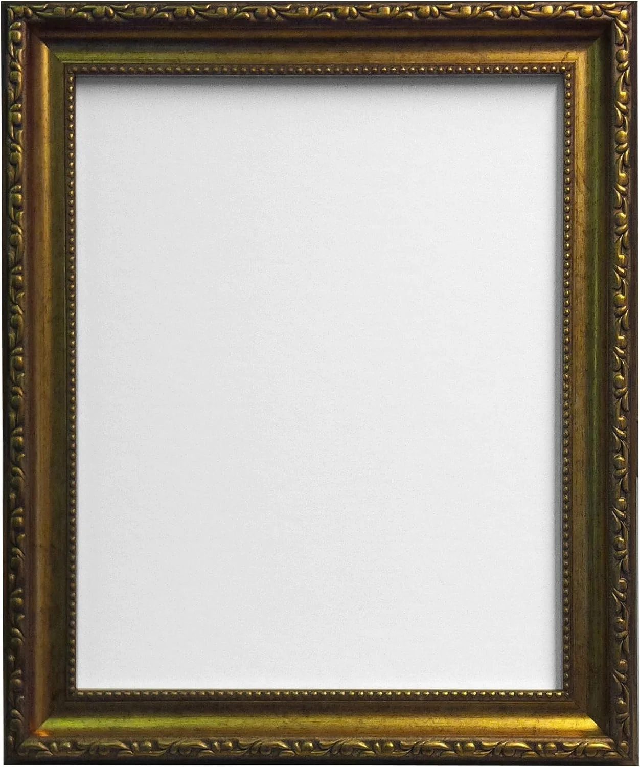 FRAMES BY POST Shabby Chic Photo Frame, Plastic Glass, Gold, 50 x 70 cm