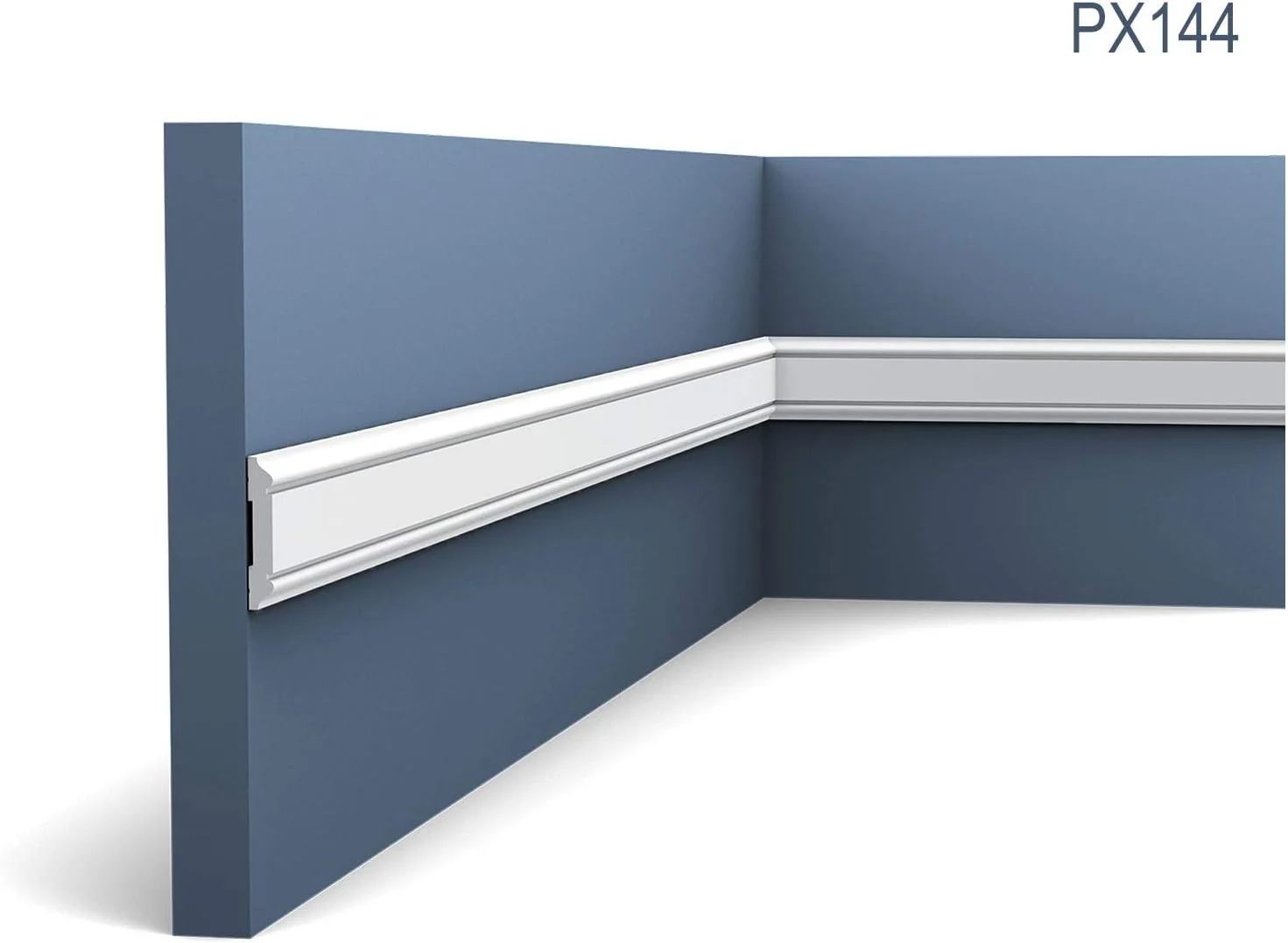 Simple Flat Profile Chair Rail PX144 - Image 2