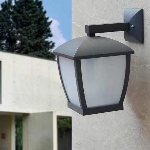 Faro Barcelona 74998 - WILMA Aplique, 11W, aluminio inyectado y policarbonato translucido, color gris (bombilla no incluida) - Imagen 2