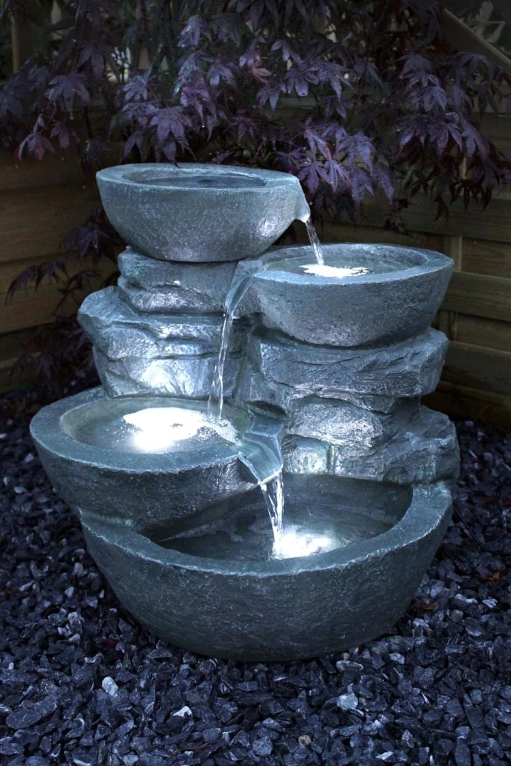 Arnusa Decorative Fountain with LED in Polyresin: Elegance and Serenity - Image 7