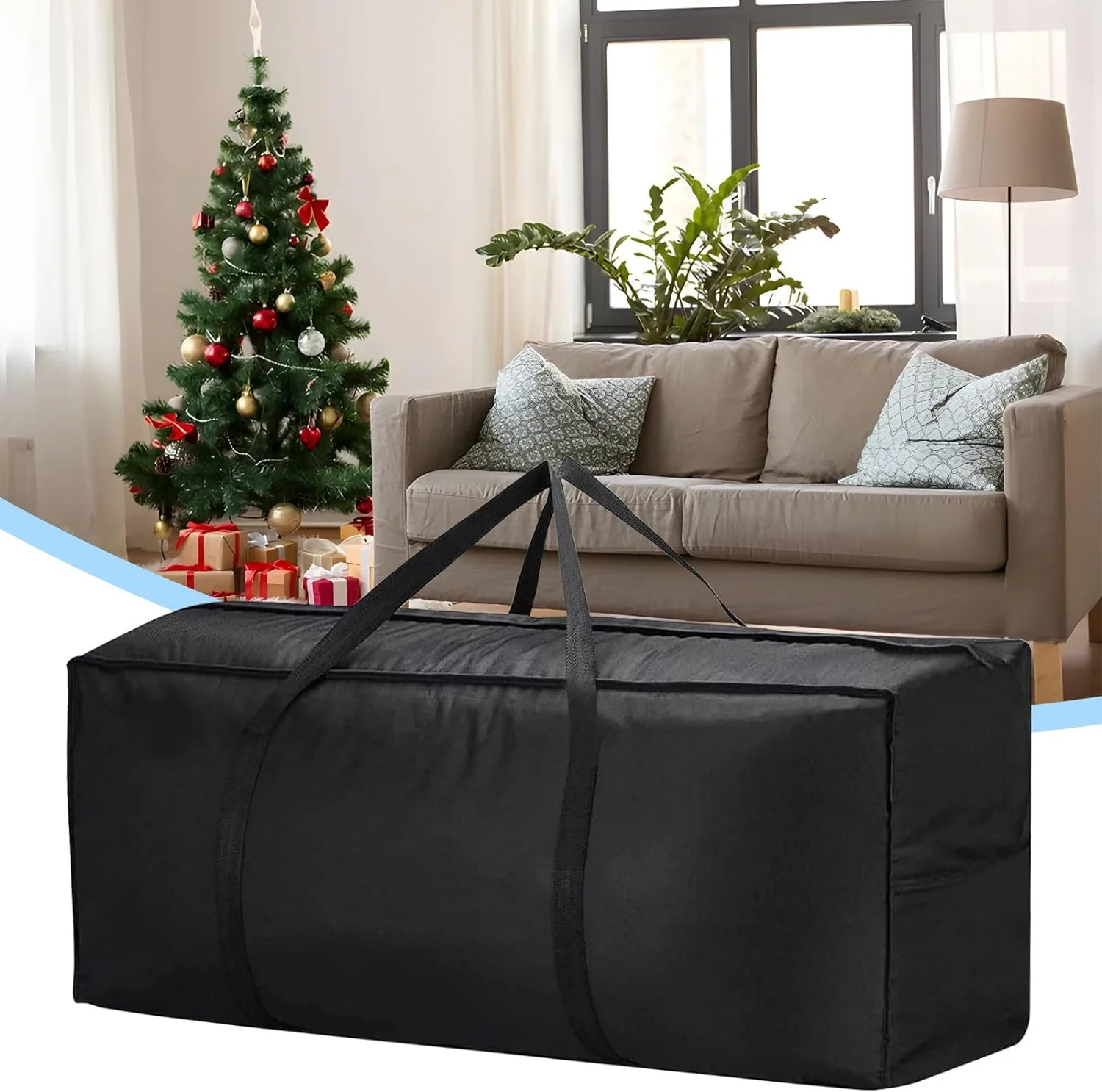 Bolsa impermeable Bibykivn para almacenamiento de muebles de jardín - Imagen 5