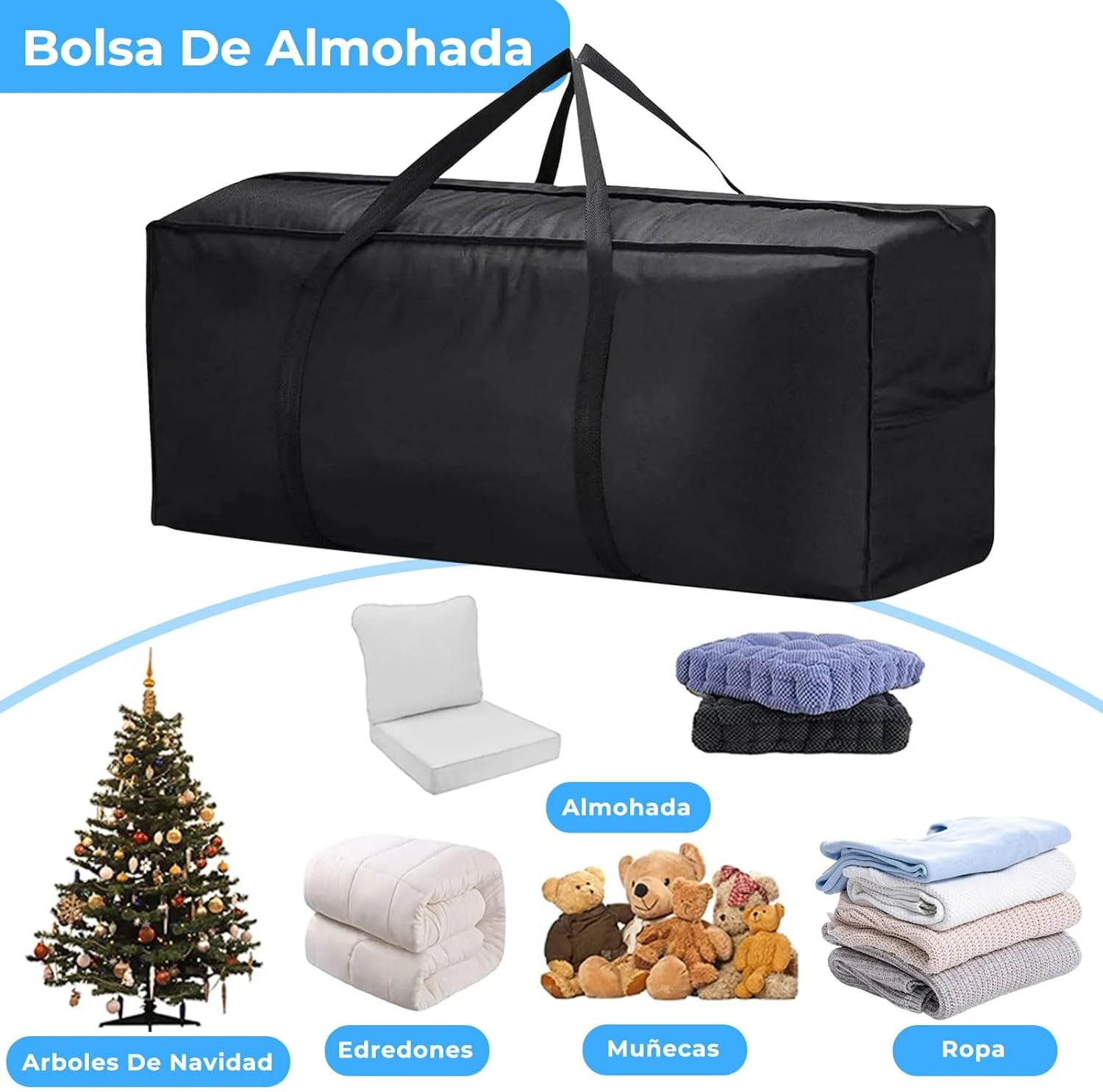 Bolsa impermeable Bibykivn para almacenamiento de muebles de jardín - Imagen 7