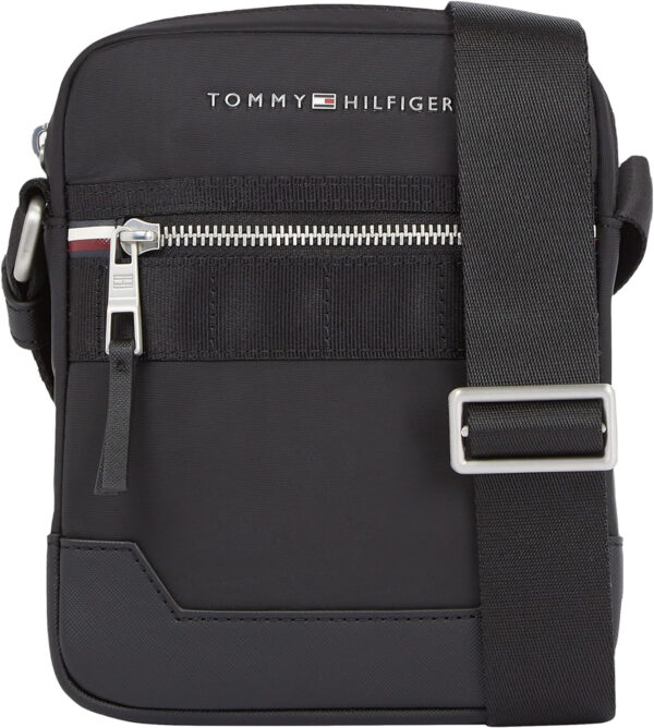 Tommy Hilfiger Hombre Bolso con correa Elevated Nylon Reporter con cremallera