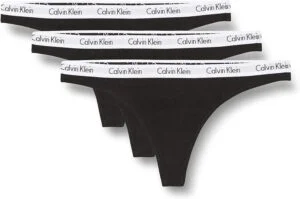 Calvin Klein Tanga (Pack de 3) para Mujer