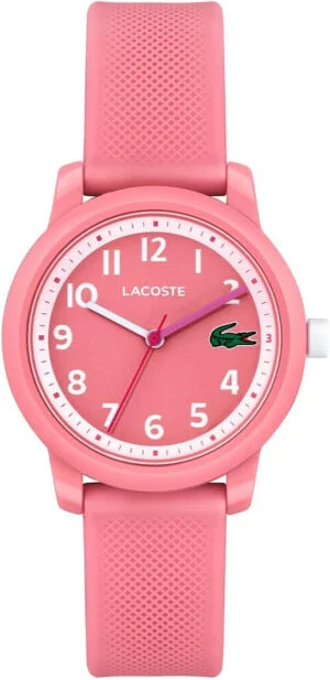 Lacoste Reloj Analógico de Cuarzo para Niños con Correa en silicona