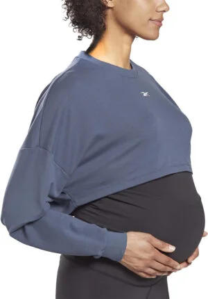 Reebok Manga larga de maternidad para mujer