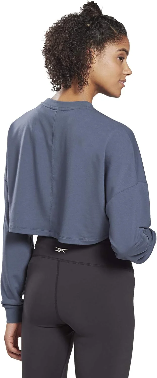 Reebok Manga larga de maternidad para mujer - Imagen 2
