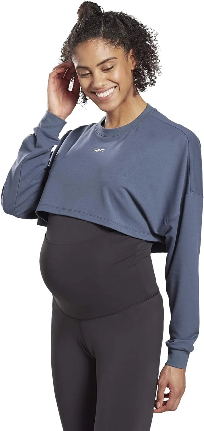 Reebok Manga larga de maternidad para mujer - Imagen 5