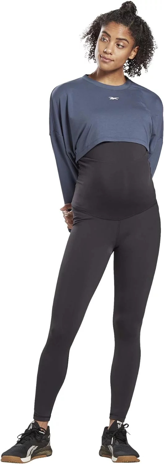 Reebok Manga larga de maternidad para mujer - Imagen 6