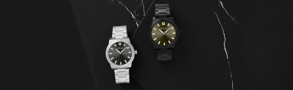 Relojes para mujer y hombre de la marca s.Oliver