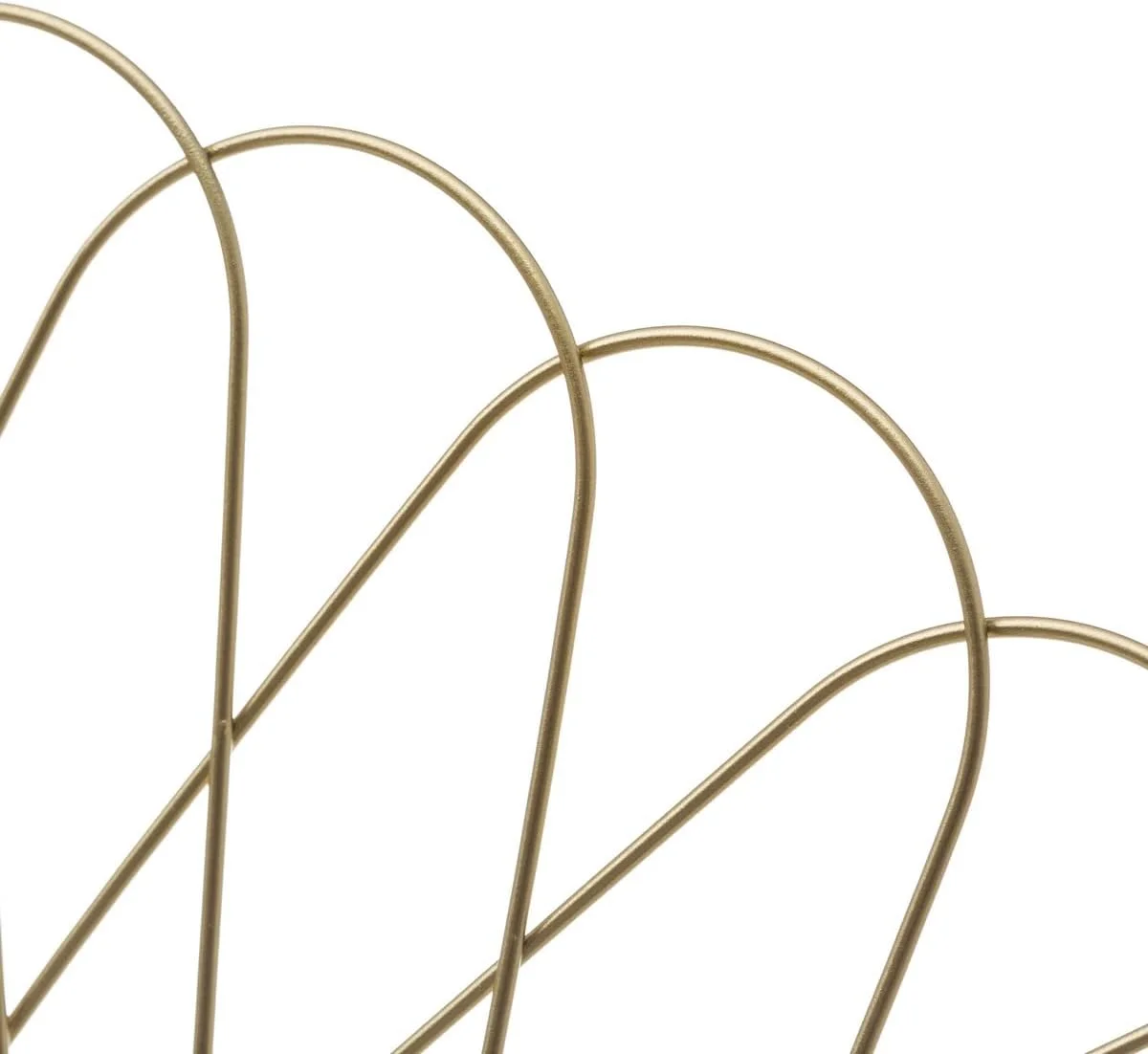 LOLAhome Espejo Flor Dorado de Metal de Ø 56 cm - Imagen 4