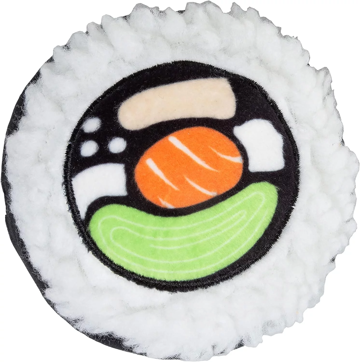 Pearhead Juguetes para Mascotas de Sushi, Juego de Juguetes para Perros chirriantes de Peluche, Accesorio imprescindible para el dueño de Mascotas, Juego de 3 - Imagen 6