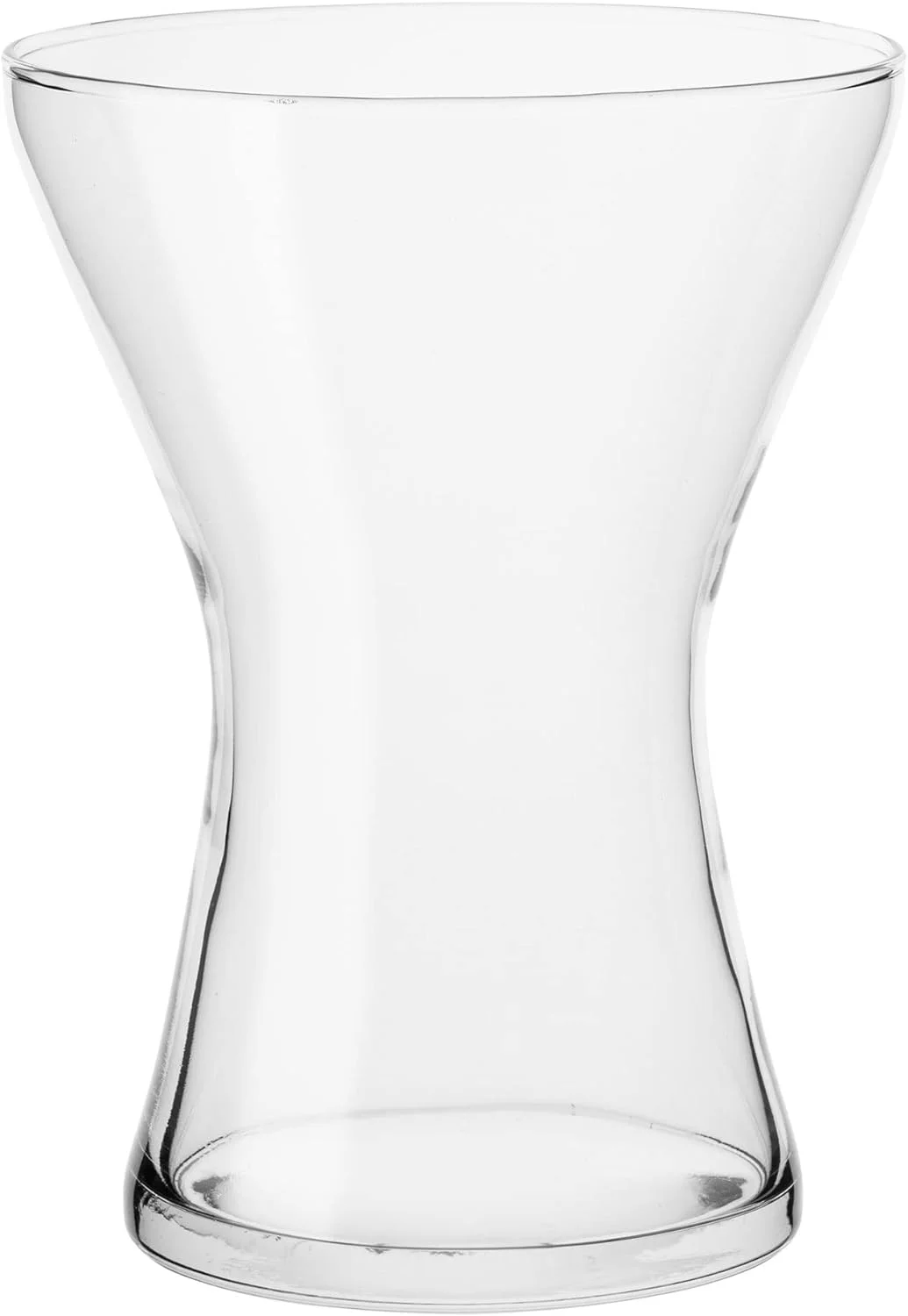 TREND FOR HOME Jarrón de Vidrio Cristal Jarrón de Flores de Cristal Florero de Vidrio Transparente Decoracion Salon Contenedor Decorativo | 1325 ml | Altura 19 cm | Aster - Imagen 9