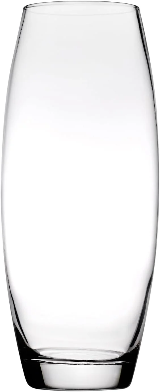 ATMOSPHERA CREATEUR D'INTERIEUR Florero Floral Curvo Transparente H26, 11 cm