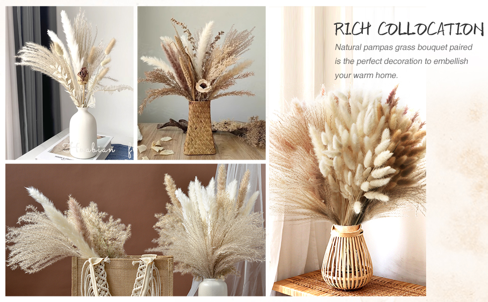 Decoración de Pampas Grass