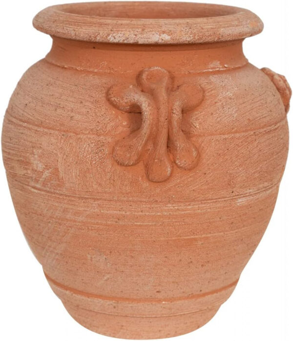 Biscottini Maceteros Decorativos Interior de Terracota L16xPR16xH20 - Vasos para hogar - Jarrones Decorativos Modernos - Macetas Decorativas Interior - Macetas Decorativas - Imagen 3