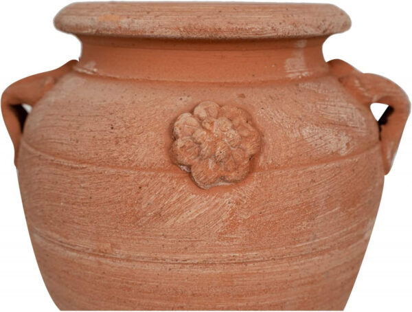 Biscottini Maceteros Decorativos Interior de Terracota L16xPR16xH20 - Vasos para hogar - Jarrones Decorativos Modernos - Macetas Decorativas Interior - Macetas Decorativas - Imagen 7