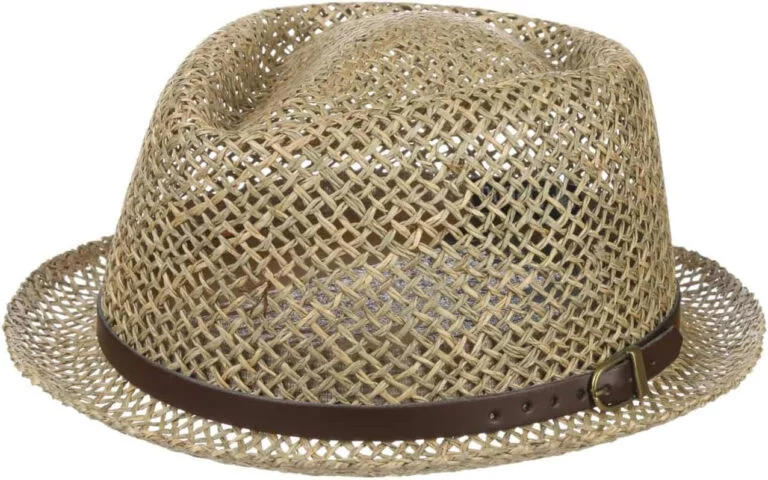 Sombrero de Paja Coyuca Vented Mujer/Hombre - Made in Italy Verano Sol Primavera/Verano, LIPODO