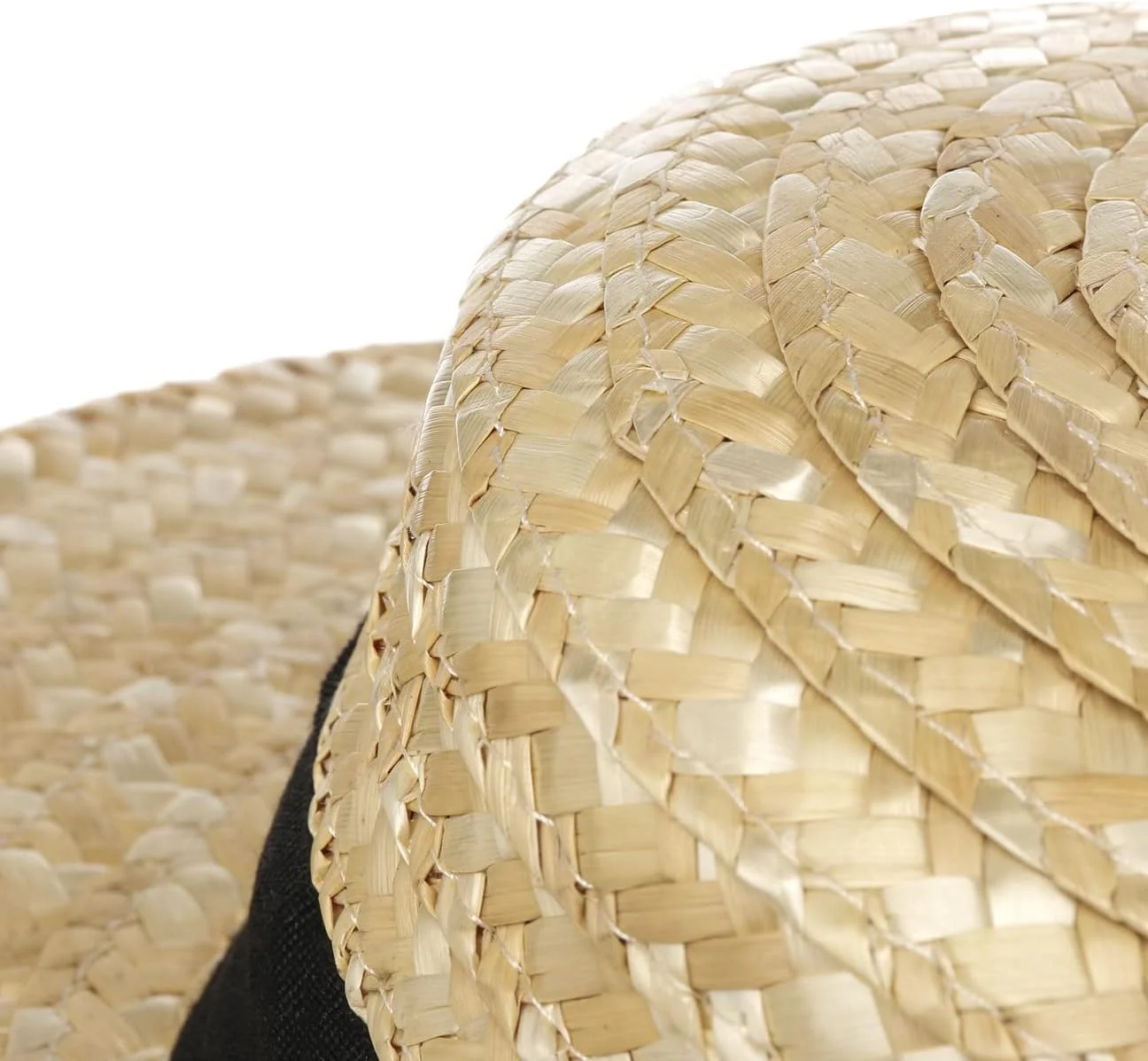 Sombrero de Paja Canotier Mujer/Hombre - Made in Italy Verano Marinero Sombreros con Banda Grosgrain Primavera/Verano, LIPODO - Imagen 6