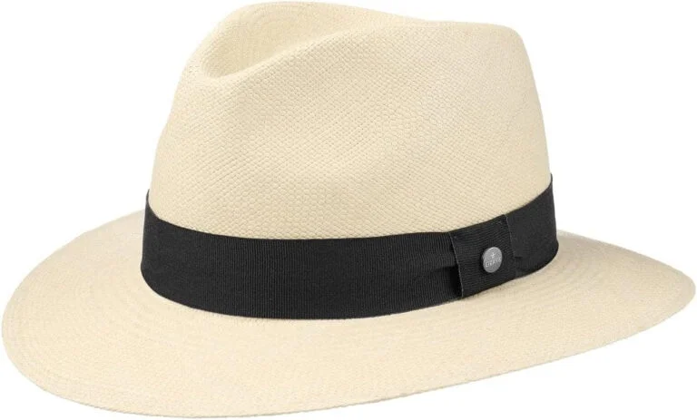 Sombrero Panamá Sophisticated Mujer/Hombre - Made in Ecuador Traveller de Paja con Banda Grosgrain, Grosgrain Primavera/Verano, Lierys