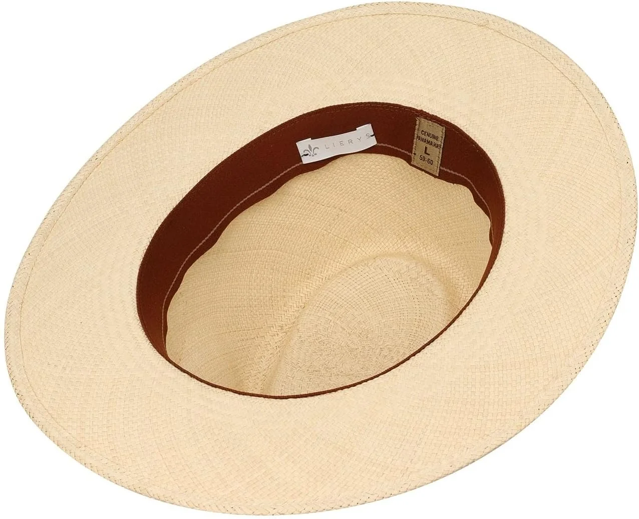 Sombrero Panamá Sophisticated Mujer/Hombre - Made in Ecuador Traveller de Paja con Banda Grosgrain, Grosgrain Primavera/Verano, Lierys - Imagen 3