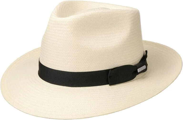 Sombrero Bogart Toyo Telida Mujer/Hombre - de Paja Sol con Banda Grosgrain Primavera/Verano Stetson