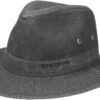 Sombrero vagabundo Traveller para Hombre - Sombrero Aventurero de algodón con protección UV 40+ - Sombrero de Exteriores Estilo Retro - Verano/Invierno - Stetson