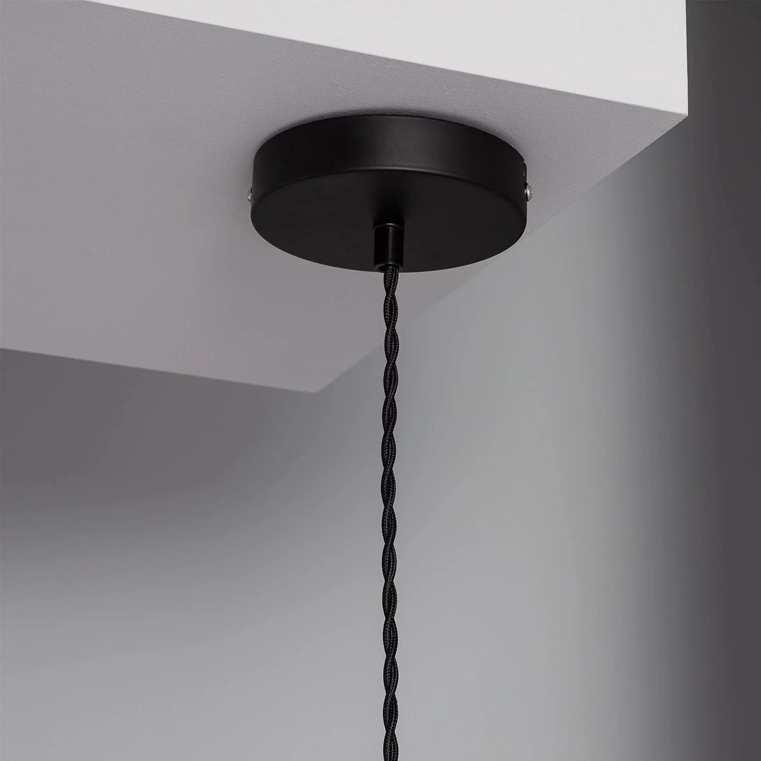 Lámpara Colgante Bambú Llata 320xØ390 mm Madera E27 Casquillo Gordo Bambú Decoración Salón, Habitación, Dormitorio, LEDKIA LIGHTING - Imagen 3