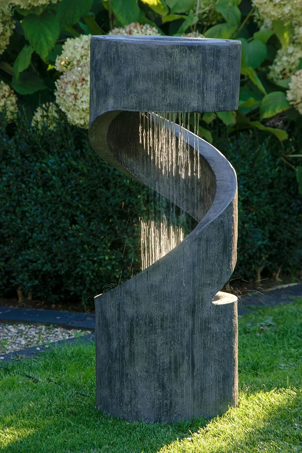 Fuente de Jardín Moderna con LED y Maceta Integrada - Imagen 3