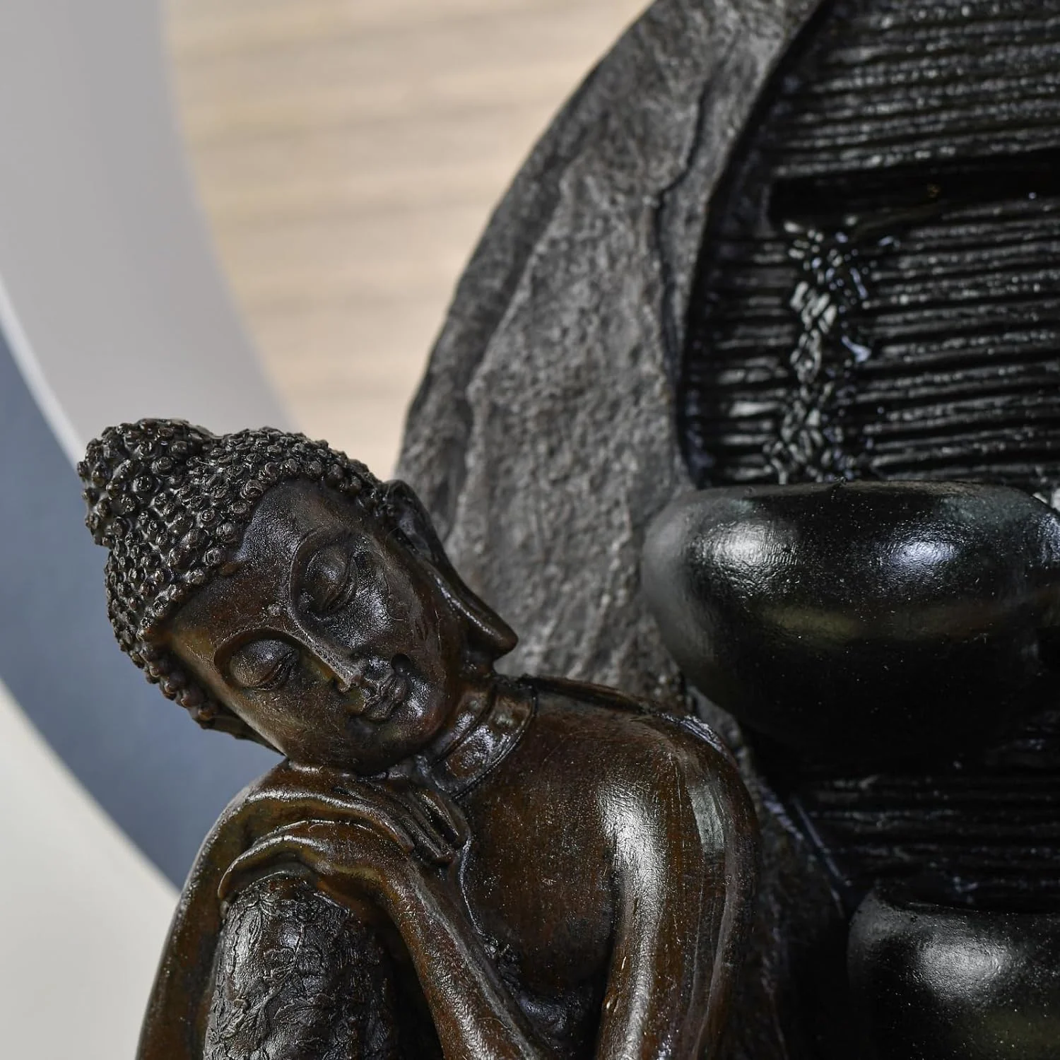 Zen'Light Indoor Resin Fountain with LED | Calm and Style - Image 5