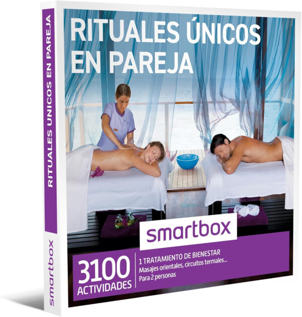 Smartbox - Caja Regalo Rituales únicos en Pareja - Idea de Regalo para Parejas - 1 Actividad de Bienestar para 2 Personas