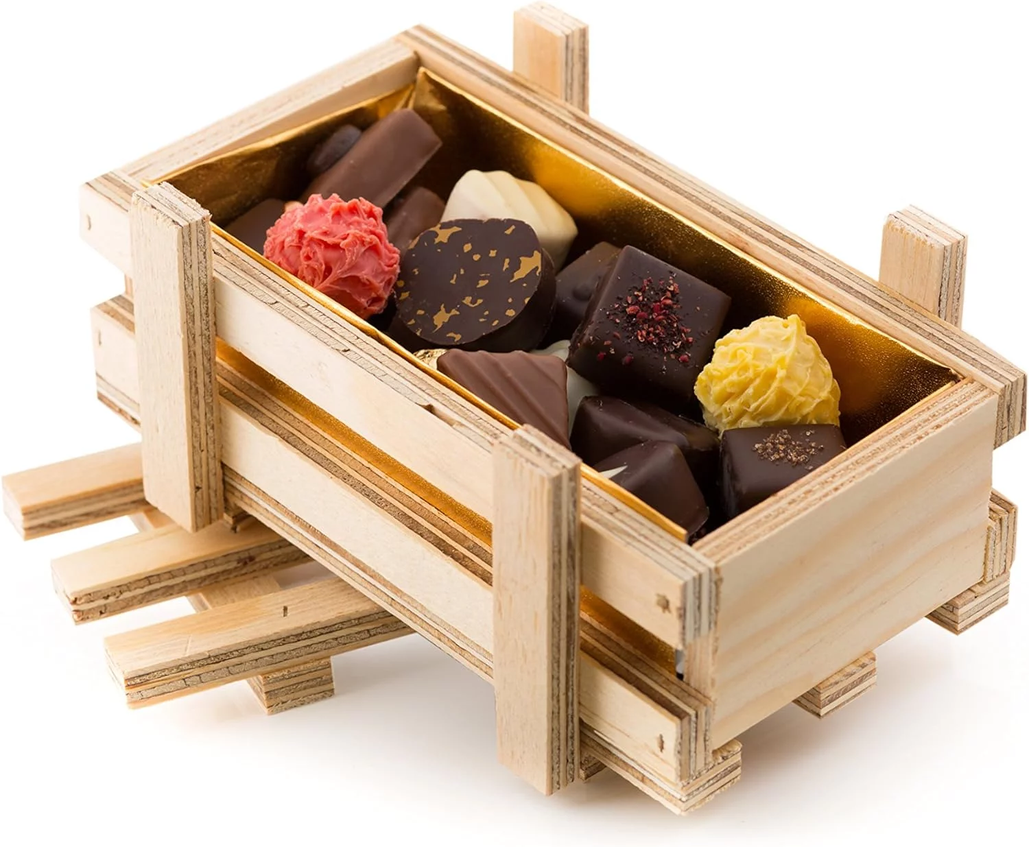 Pack de Bombones Enrique Rech - Regalos Originales con Dulces y Chocolates - Caja de Dulces para San Valentin, Cumpleaños, Dia del Padre o la Madre, Enamorados - Cesta Regalo para Mujer (250g) - Imagen 3