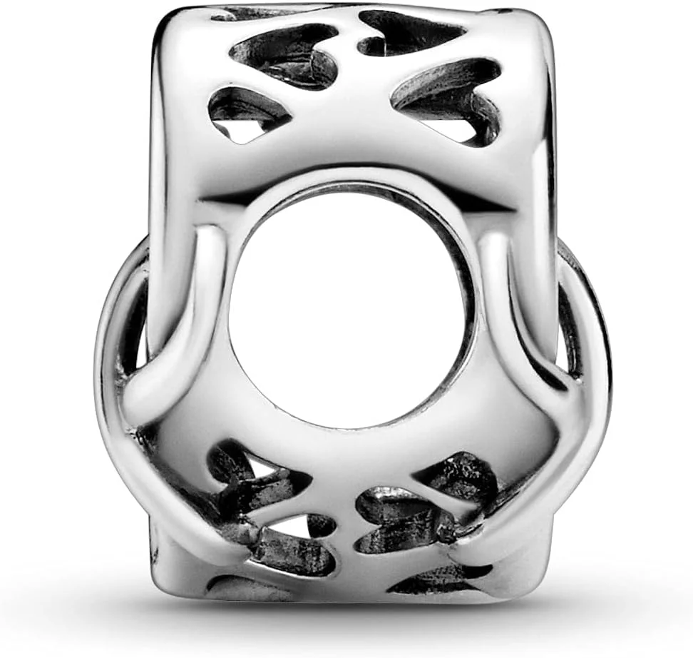 Pandora Icons Dije con diseño de corazón y símbolo de infinito de plata de ley - Imagen 3