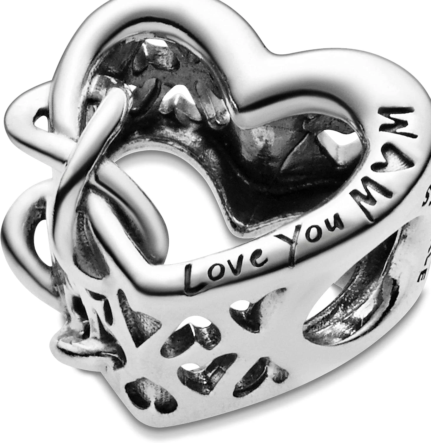 Pandora Icons Dije con diseño de corazón y símbolo de infinito de plata de ley - Imagen 4