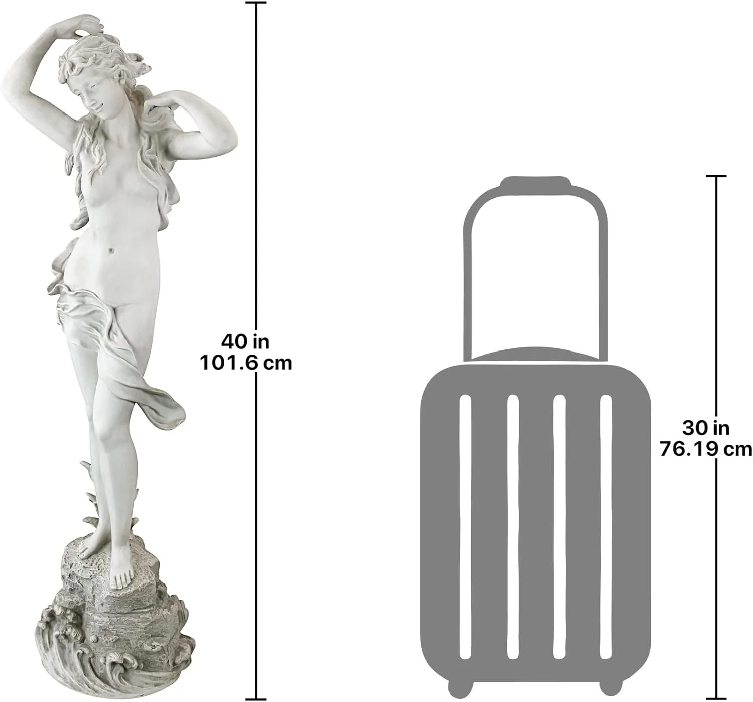 Design Toscano KY47019 - Figurín para jardín - Imagen 7
