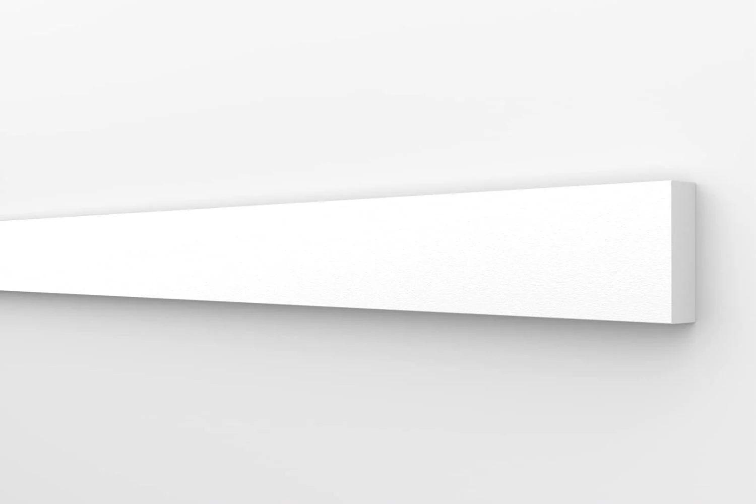 HEXIMO Flat Profiles, XPS Polystyrene Drywall Profiles for Wall and Ceiling, Ceiling Moldings, Polystyrene Ceiling Frames (20.4 meters HFL 2) - Image 2